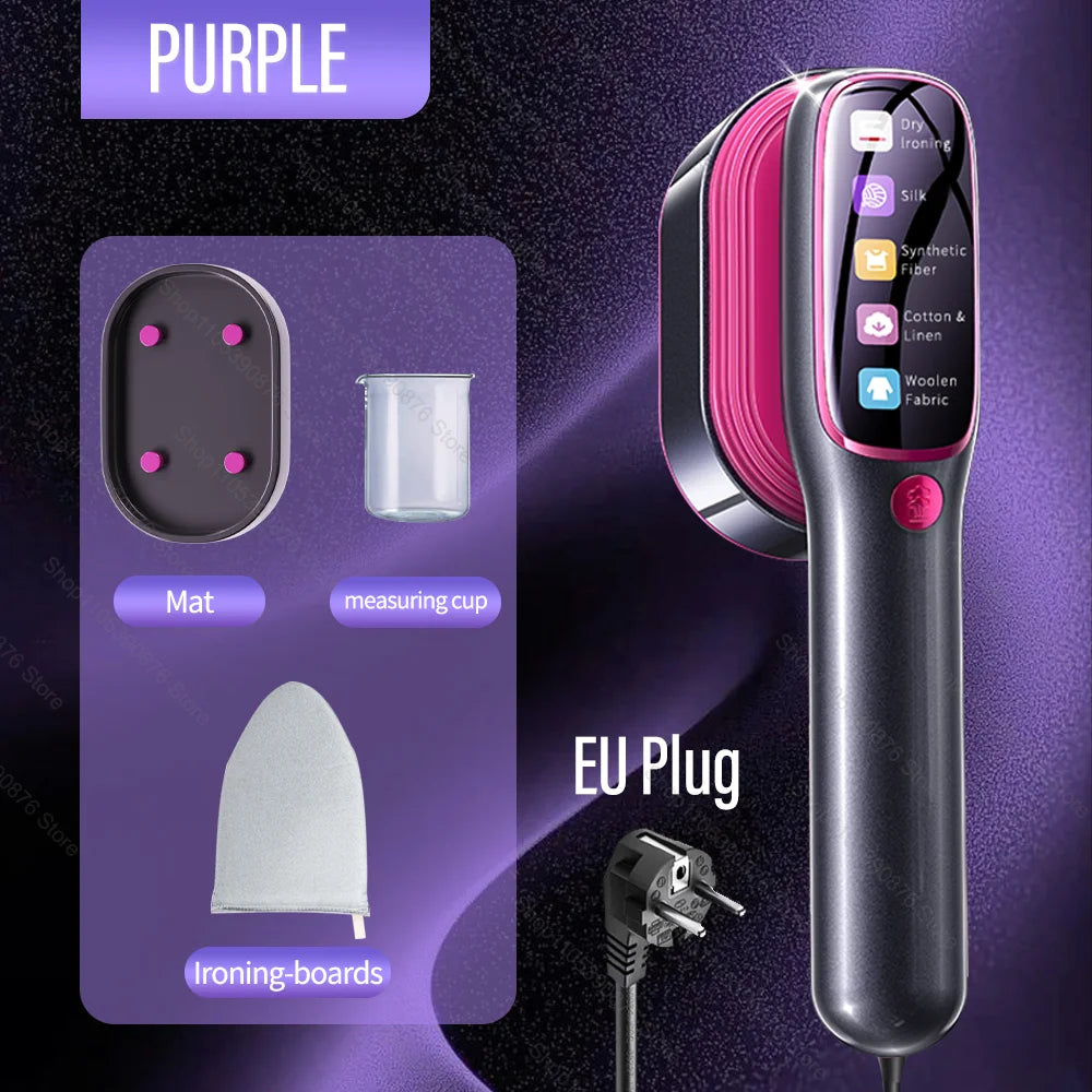 2026 Portable Mini Steam Iron – Fast Heating Travel Garment Steamer
