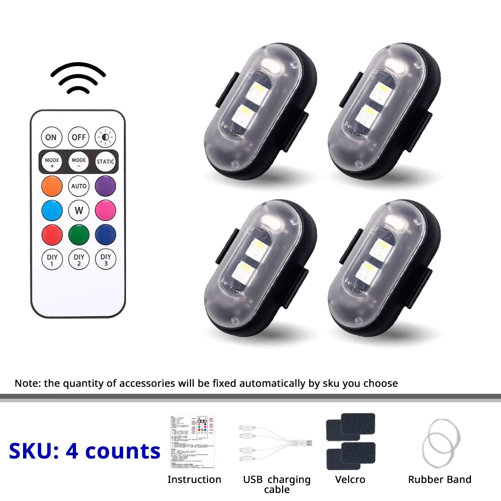 RGB Car Underglow LED Light Kit