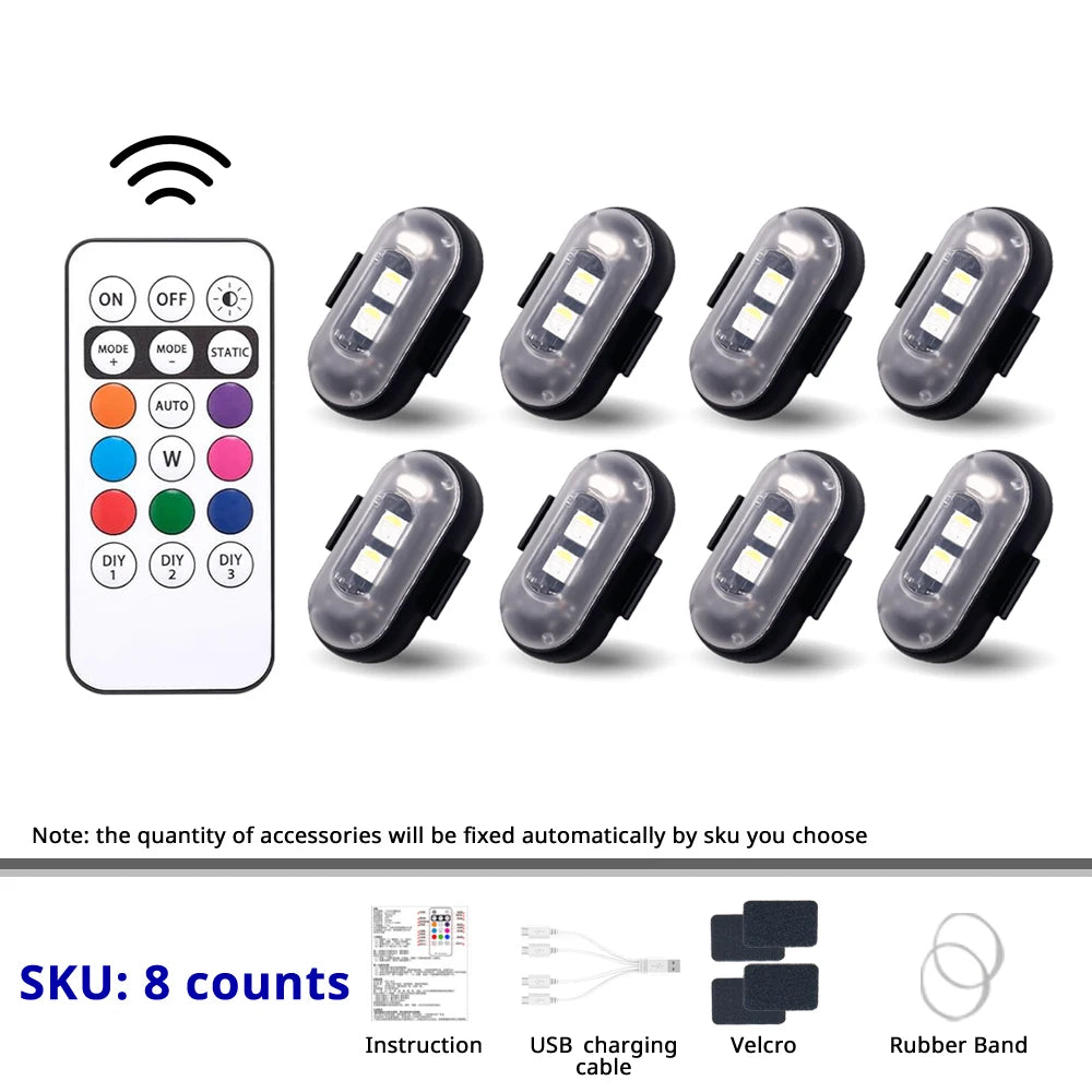 RGB Car Underglow LED Light Kit