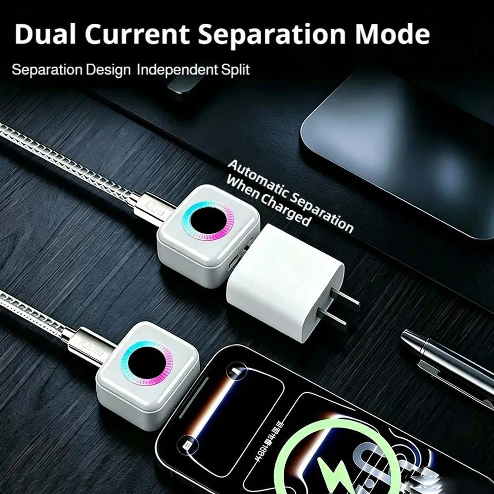 140W Smart Auto Disconnect Type-C Charging Adapter with Battery Protection