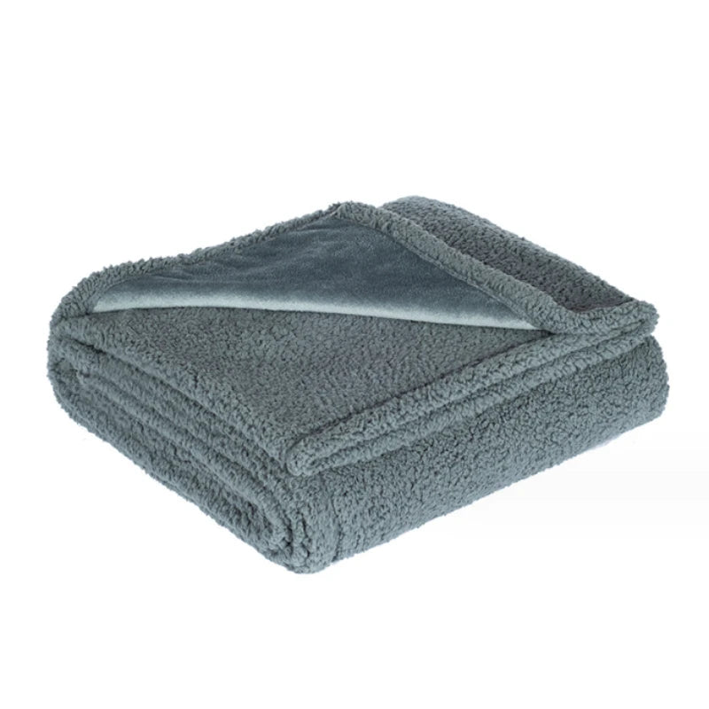Luxury Waterproof Shaggy Blanket – Warm Microfiber Couple Throw
