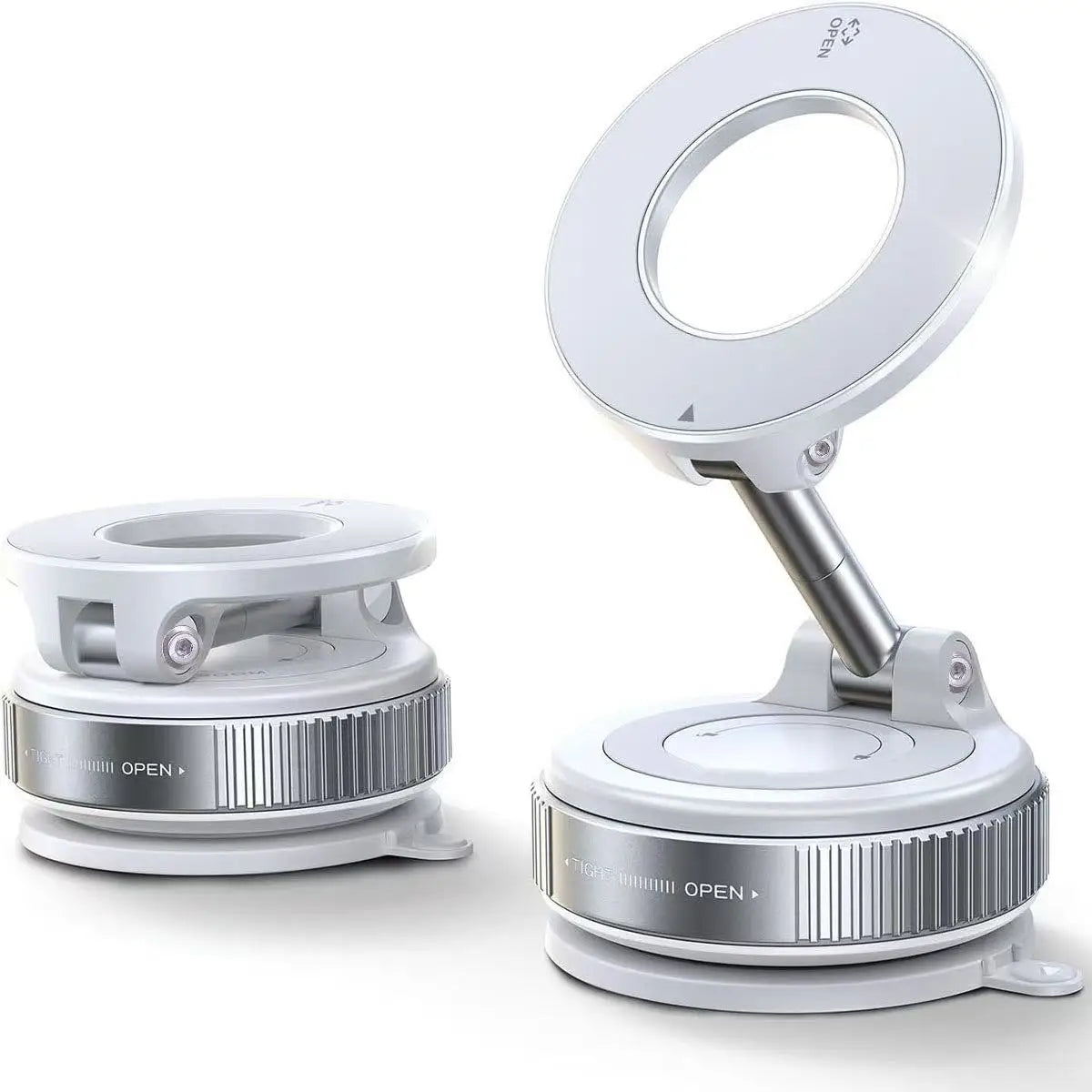 MagSafe Vacuum Magnetic Car Mount – Foldable 360° Adjustable Phone Holder