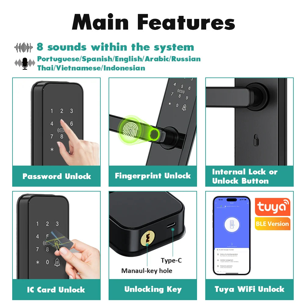 Smart Fingerprint Door Lock