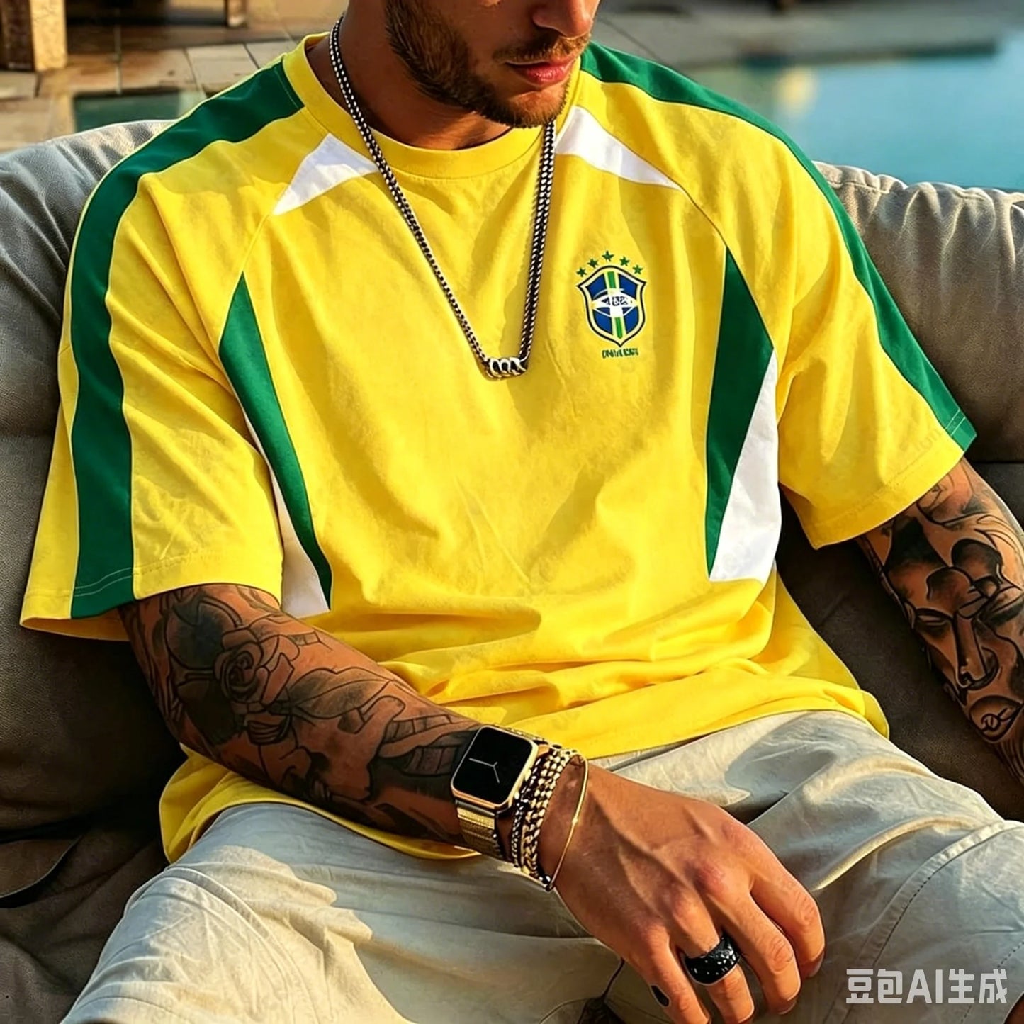 2026 New Classic Brazil 10 Soccer Jersey Men Yellow Green Design Quick Drying Fabric Sportswear for Football Enthusiasts