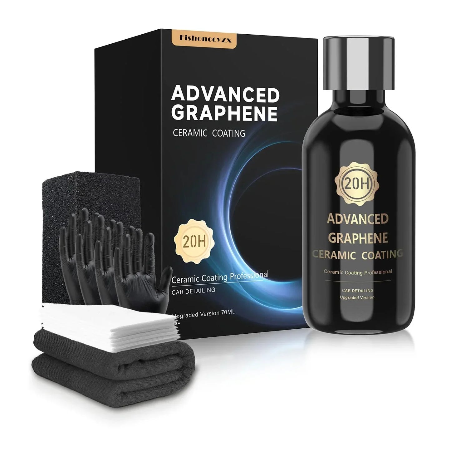 20H Graphene Ceramic Car Coating – Ultra Gloss, 10+ Year Protection