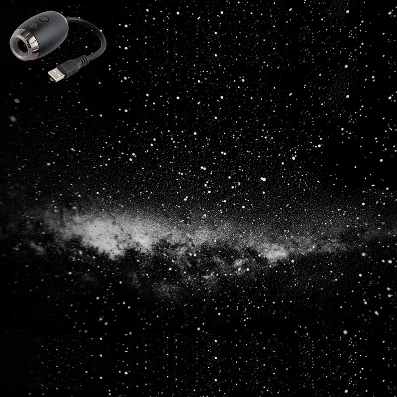 USB Galaxy Star Projector Light for Car