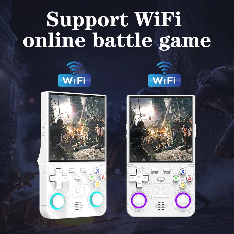 R36 Ultra Handheld Retro Console – WIFI | 20K+ Games 64/128GB