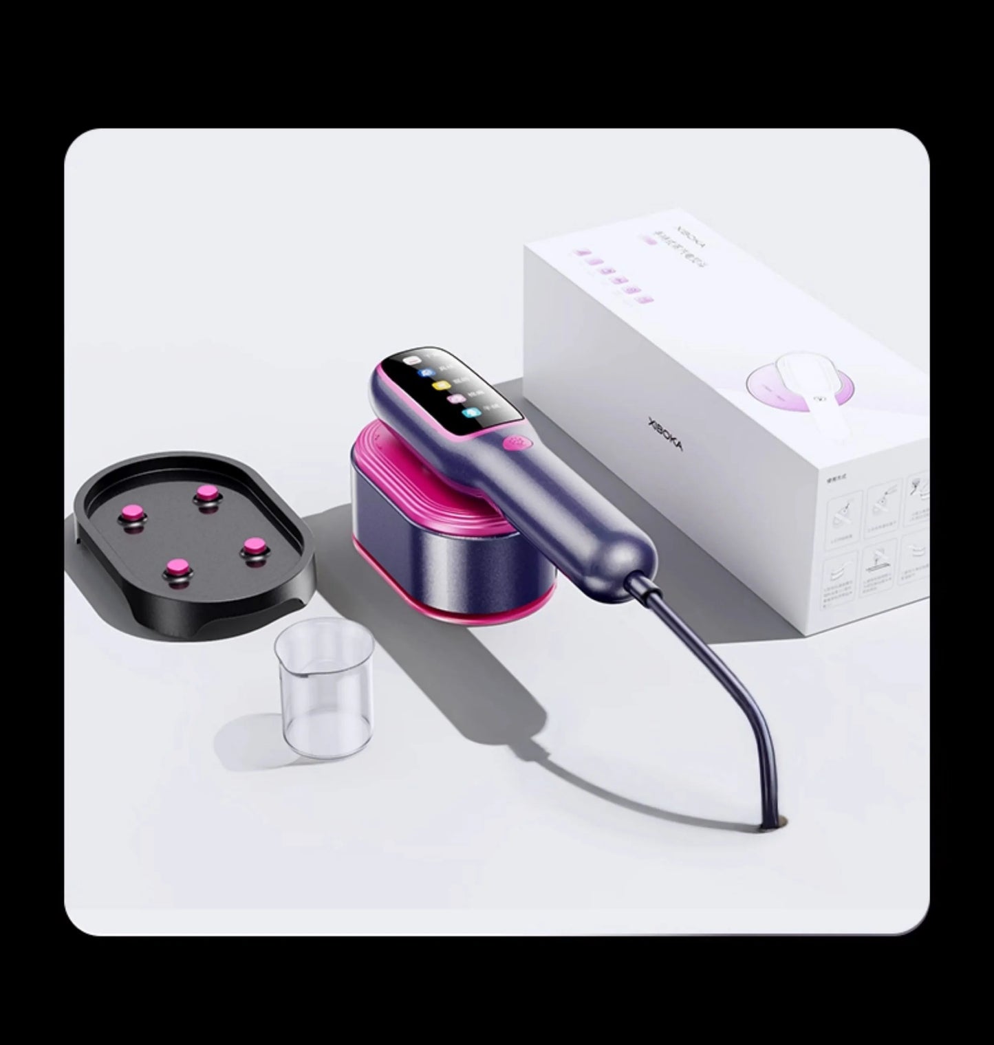 2026 Portable Mini Steam Iron – Fast Heating Travel Garment Steamer