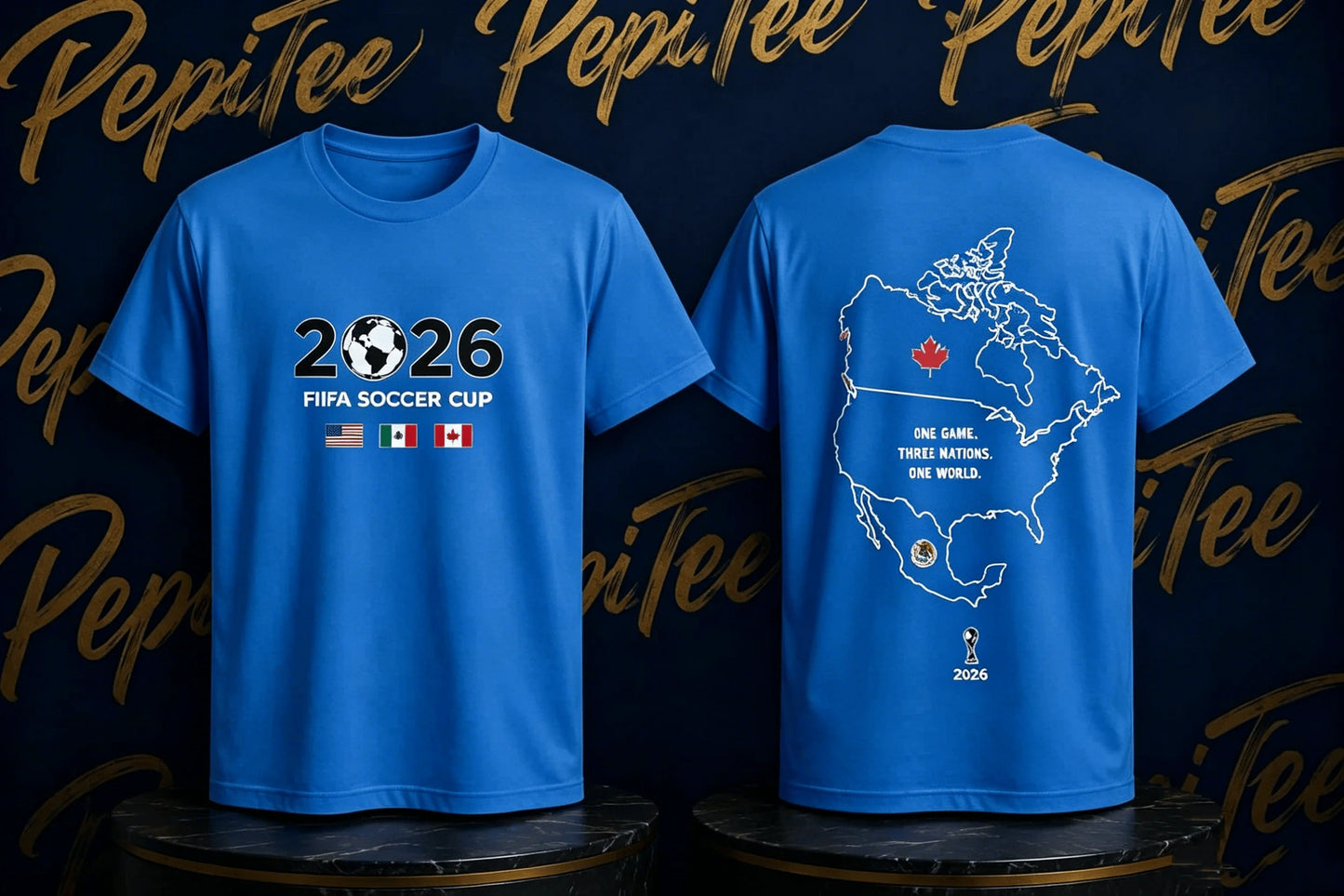 FIFA Soccer Cup 2026 USA Mexico Canada Fans Gift Graphic T-shirt 2026 Summer New Men Women Cotton Y2K Breathable T-shirt