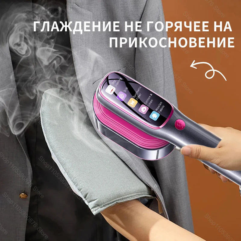 2026 Portable Mini Steam Iron – Fast Heating Travel Garment Steamer