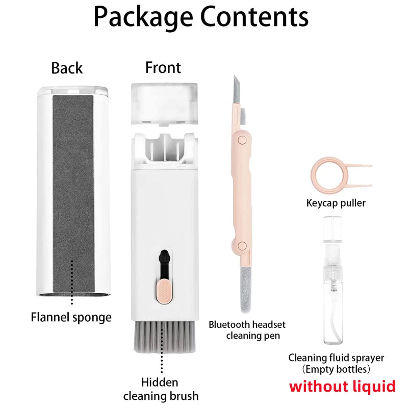 **7-in-1 Keyboard & AirPods Cleaning Kit | Laptop, Phone & Earbuds Cleaner**