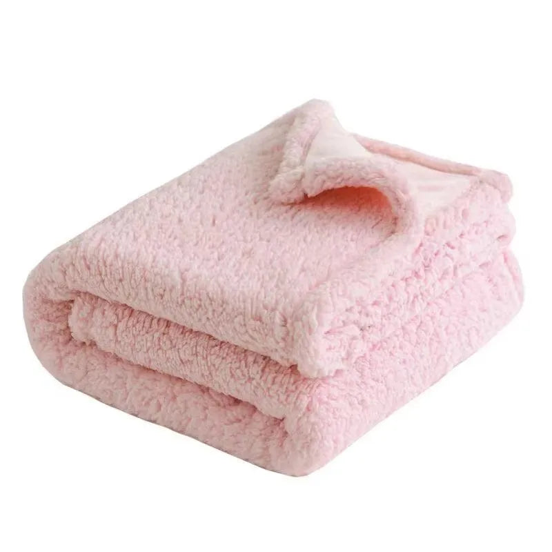 Luxury Waterproof Shaggy Blanket – Warm Microfiber Couple Throw