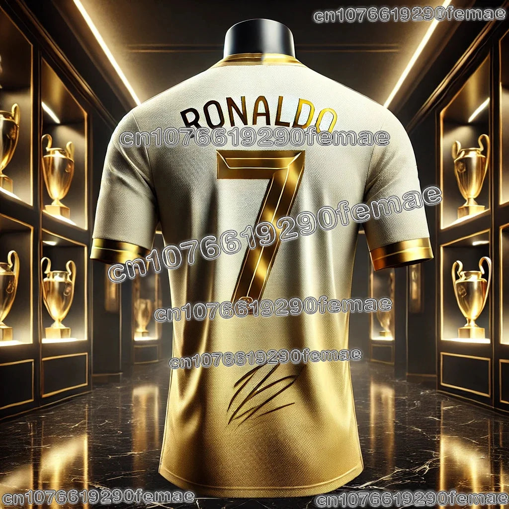 2026 New Hot Selling Ronaldo Fashion Football Superstar Commemorative Collection Sports Jersey Daily Outdoor Breathable T-shirt