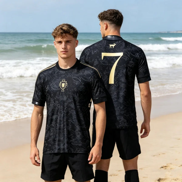 2026 Ronaldo Football Jersey for Men's Summer Sports Soccer Training Quick-Dry Tops Clothing No 7 Portugal Family Kids Tees