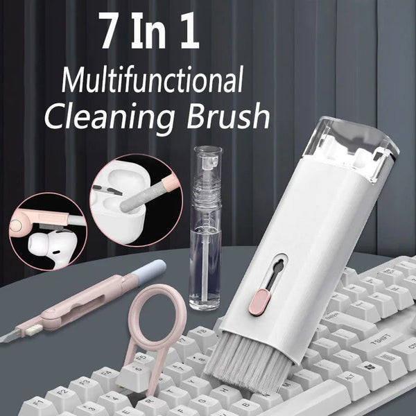 **7-in-1 Keyboard & AirPods Cleaning Kit | Laptop, Phone & Earbuds Cleaner**