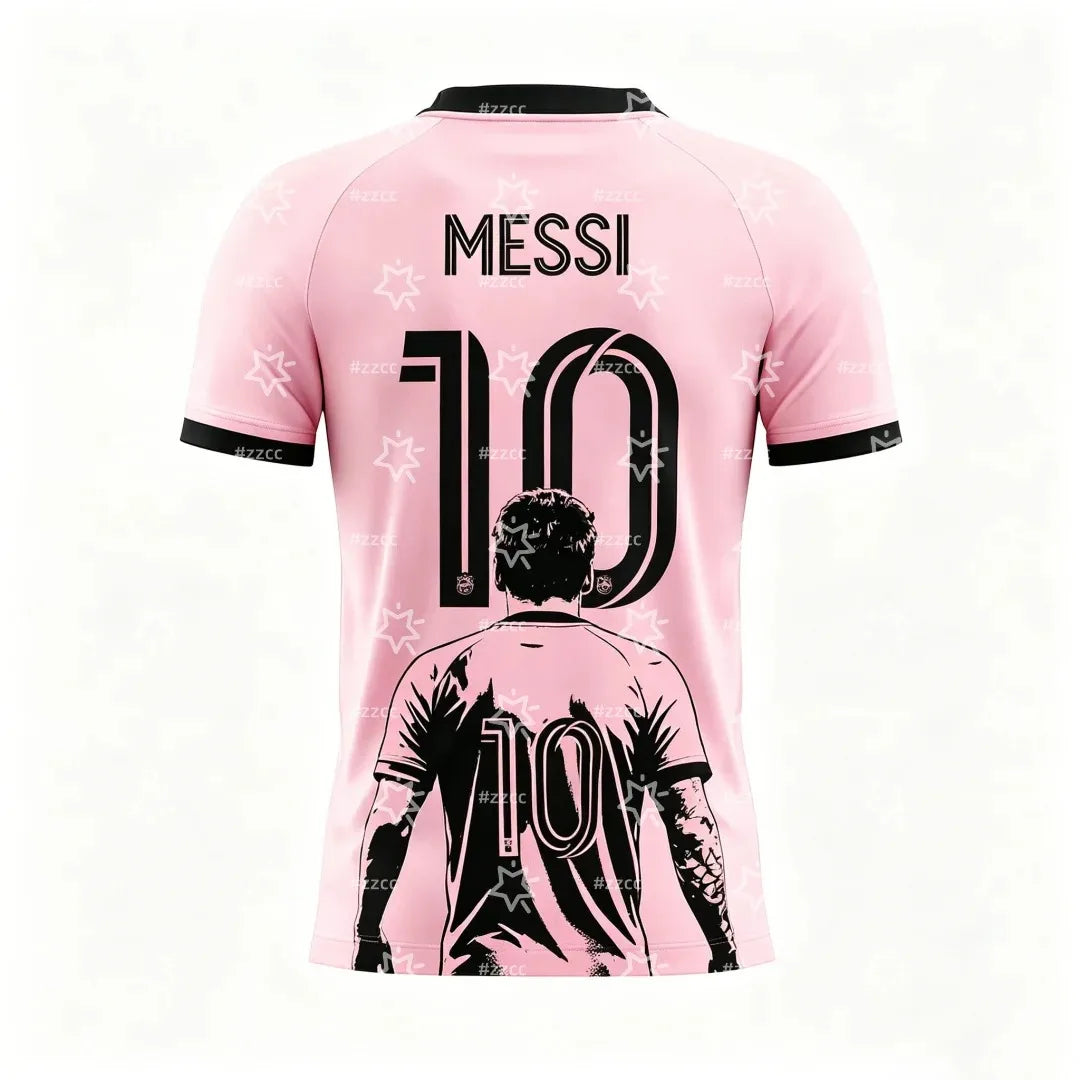 2026 Messi #10 Football Jersey Match Training Set Summer Sports Men s T shirt Children s Clothing
