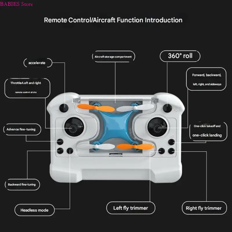 Shock-Resistant Handheld RC Toy – Easy Control for Indoor & Outdoor Fun