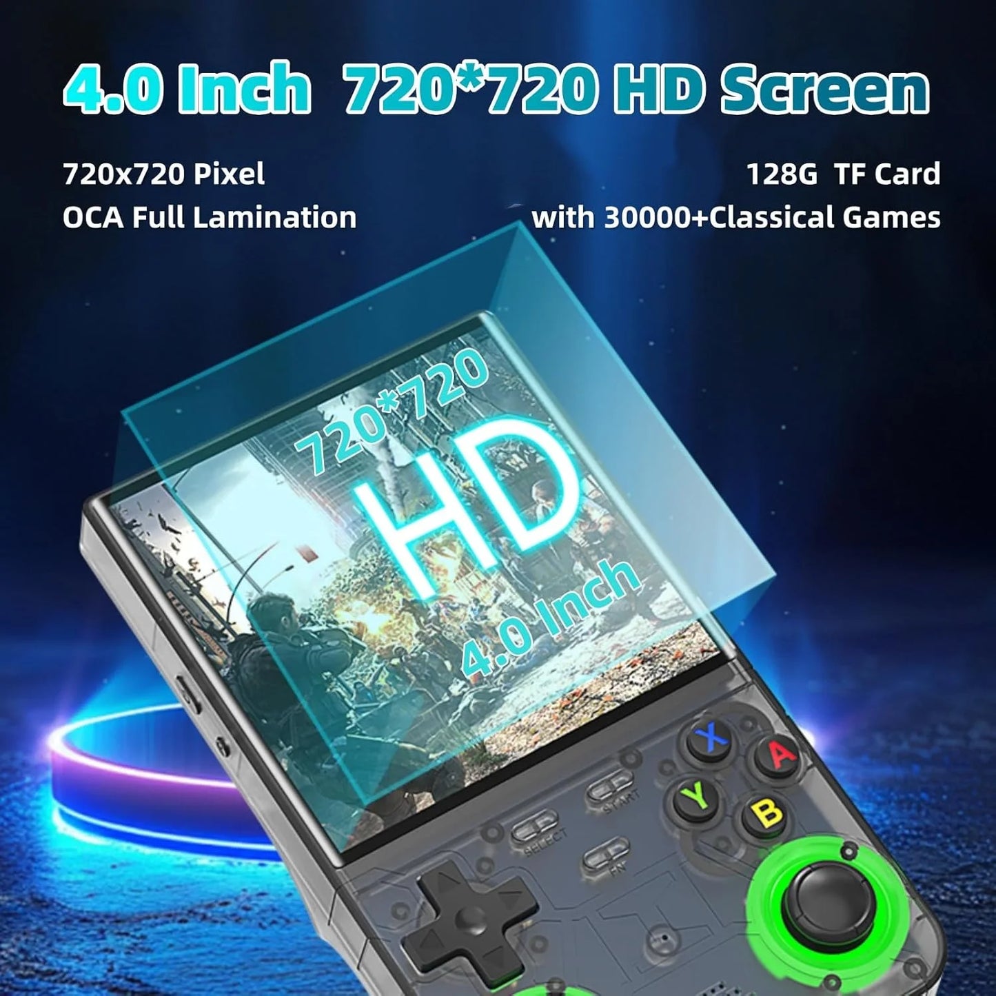 R36 Ultra Handheld Retro Console – WIFI | 20K+ Games 64/128GB