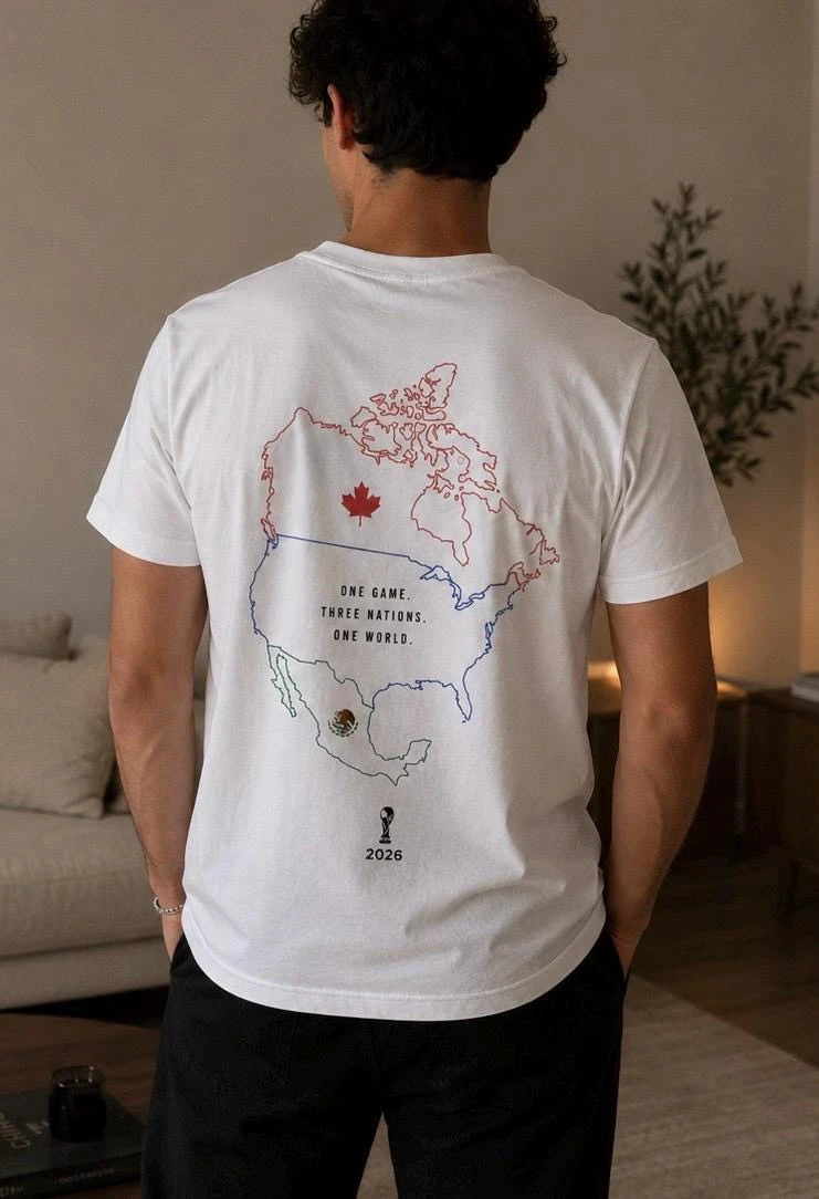 FIFA Soccer Cup 2026 USA Mexico Canada Fans Gift Graphic T-shirt 2026 Summer New Men Women Cotton Y2K Breathable T-shirt