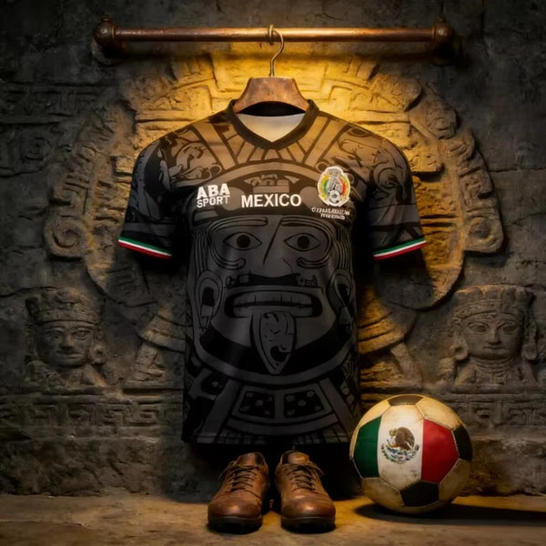 2026 Sport Quick-dry Breathable Men T-shirt ABA Sport 1998 Mexican Football Team Jersey Adult Kids Short-sleeve Family Kids Tees
